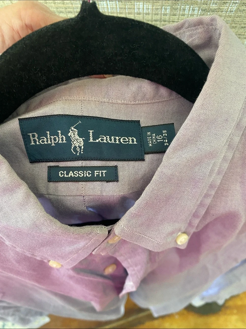 Polo by Ralph Lauren Light Purple Button-Down Dress Shirt